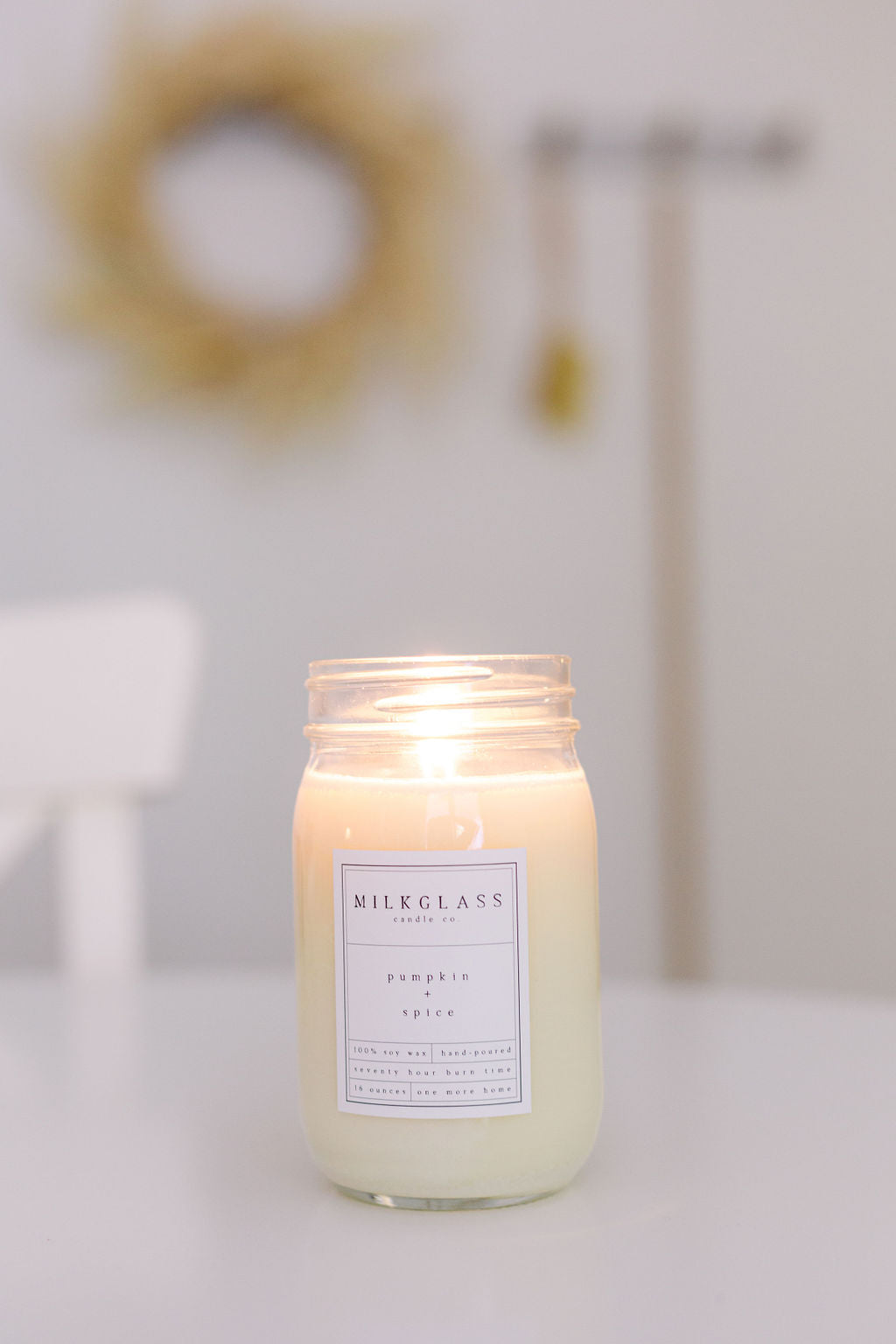 pumpkin spice candles