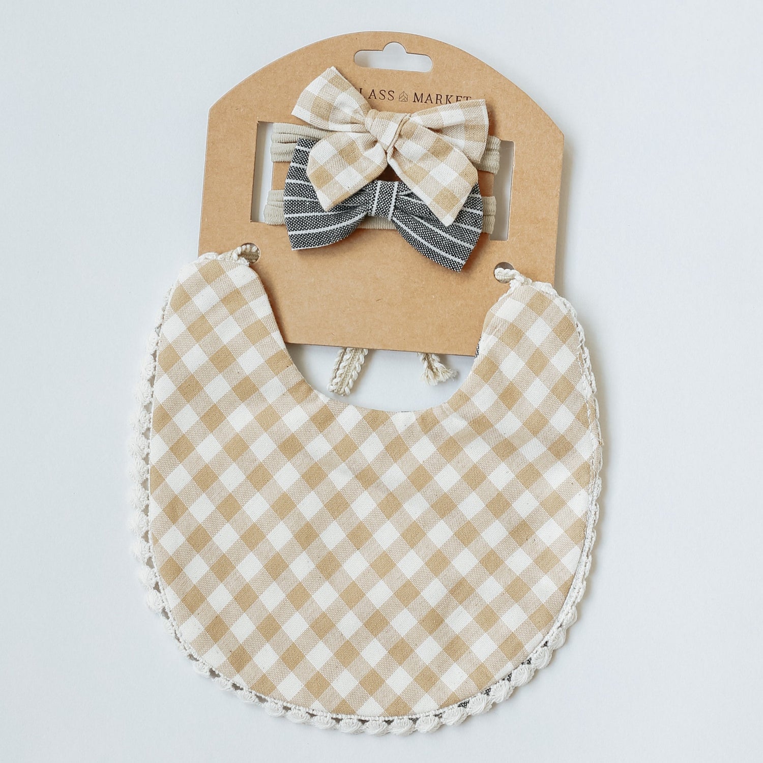 Cloth bib | Girl Bows | Fabric Bow | Boho Bib | Boho Baby