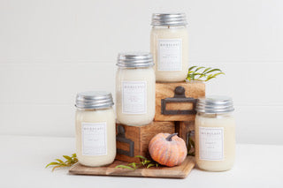 pumpkin spice candles