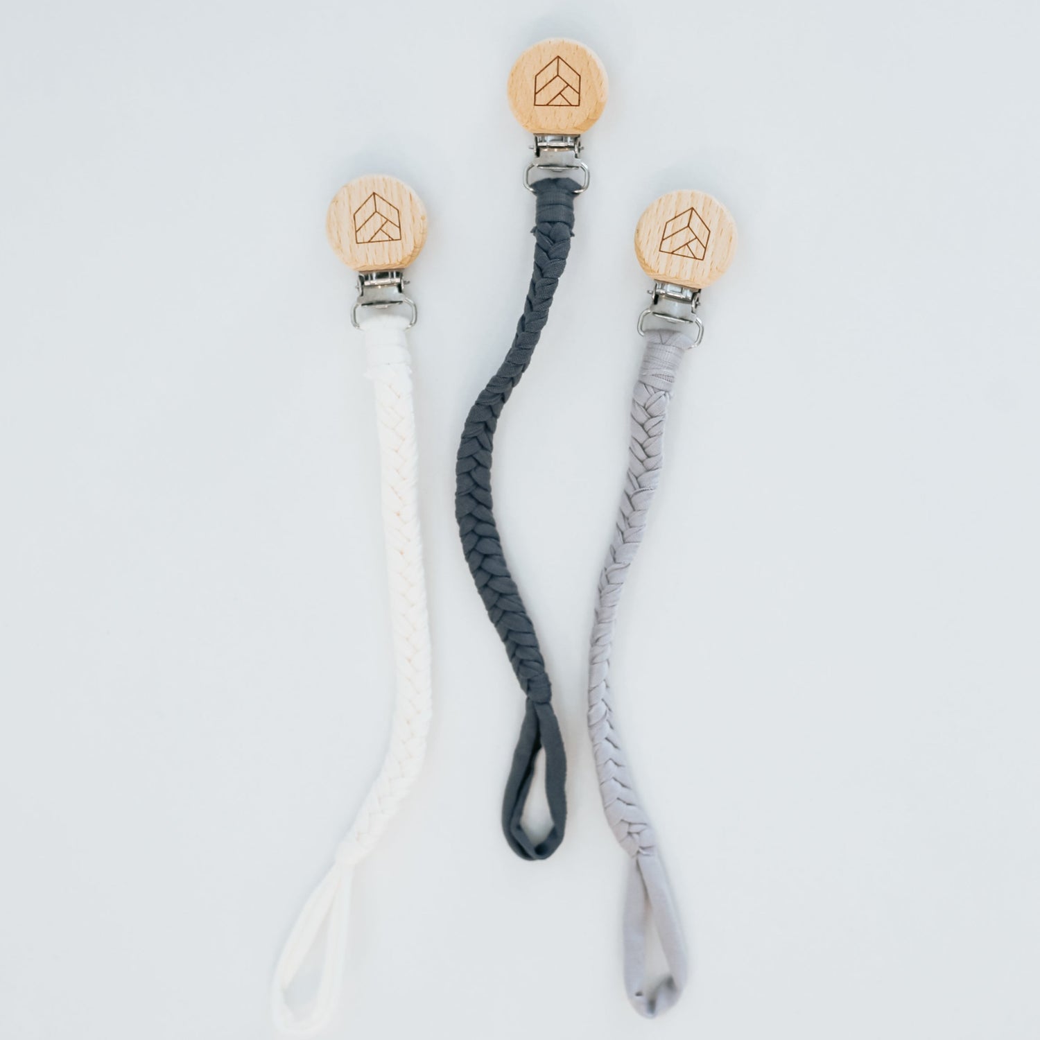 Fabric Paci Clips | Silicone Paci Clips | Rope Paci Clip | Wood Paci Clip | Safe Paci Clip