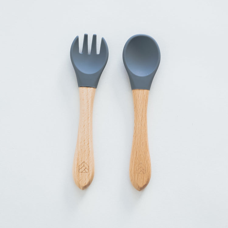 Baby Utensils | Silicone Utensils | Baby Fork | Baby Spoon