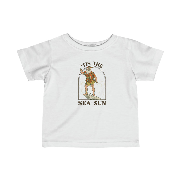 Toddler Tis The Sea Sun T-shirt