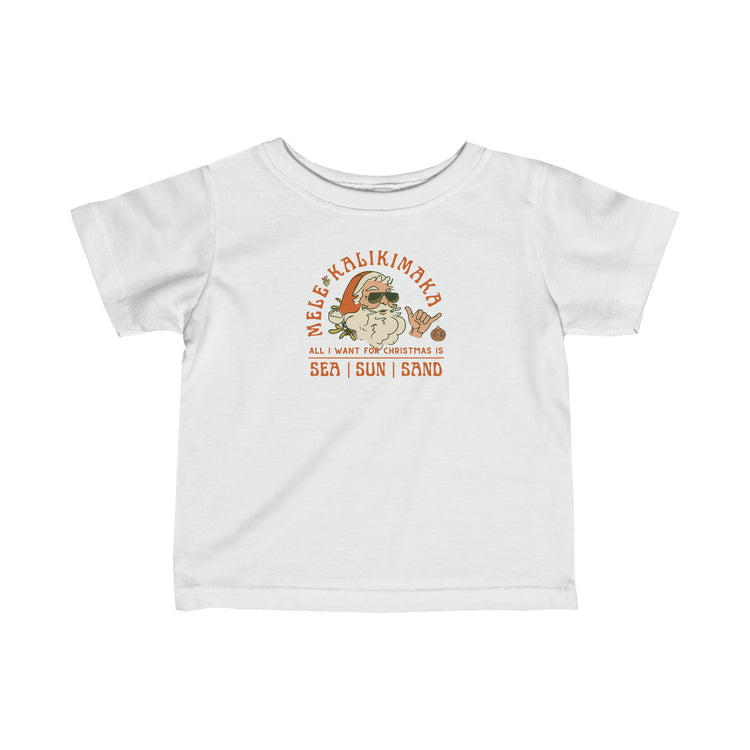 Toddler Mele Kalikimaka T-shirt