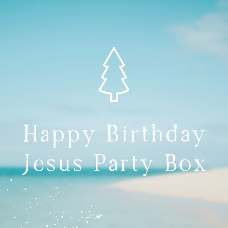 Happy Birthday Jesus Party Box