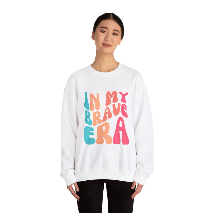 In My Brave Era Colorful Crewneck Sweatshirt