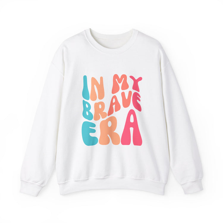 In My Brave Era Colorful Crewneck Sweatshirt