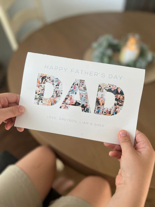 Father's Day Photo Card Template