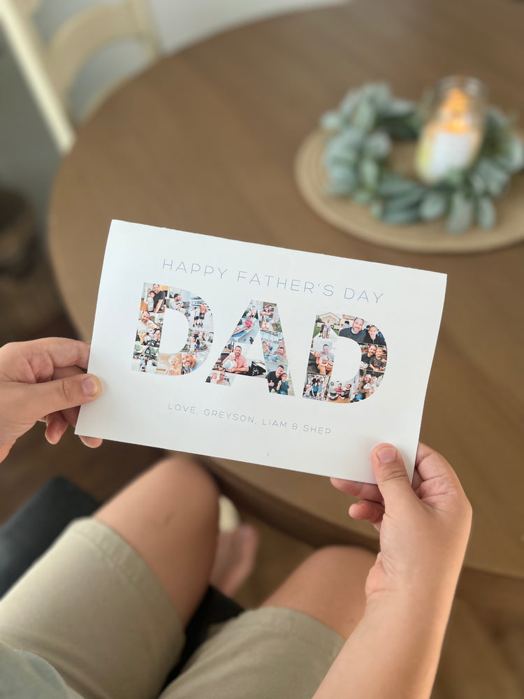 Father's Day Photo Card Template