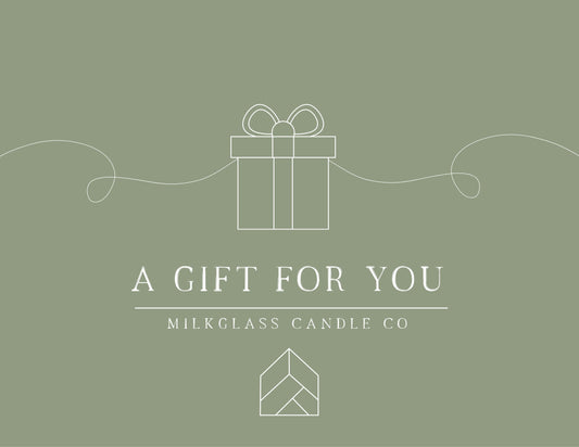 Milkglass Candle E-Gift Card