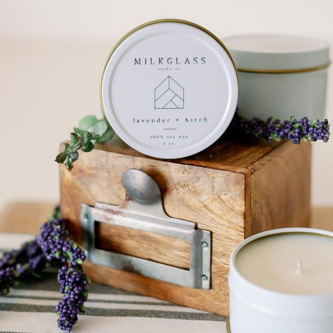 Lavender candle - soy candle
