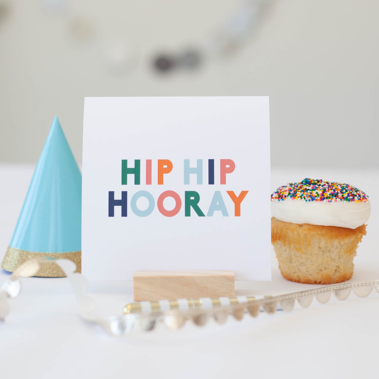 Hip Hip Hooray Card