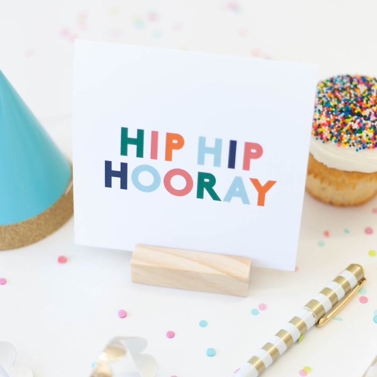 Hip Hip Hooray Card